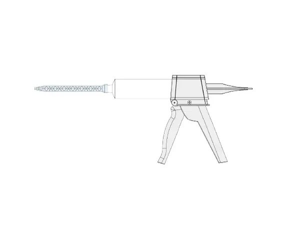 Manuell fugepistol